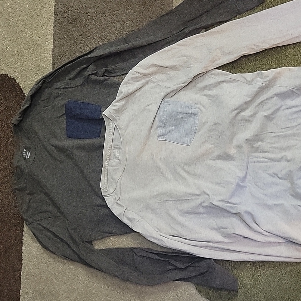 Lot Jcrew pocket tees,
